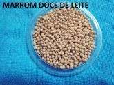 50 gramas Bolinhas 4mm Marrom doce de leite